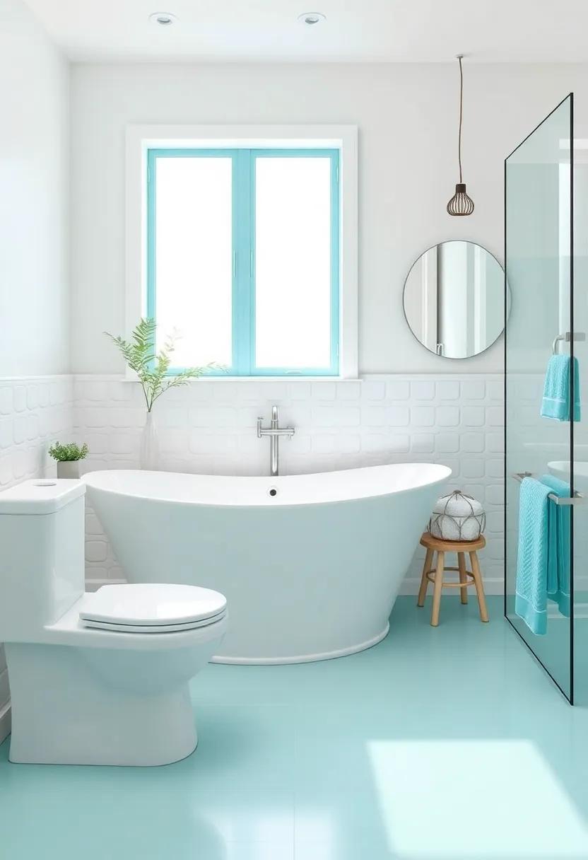 Mindful Layouts:⁣ Designing for Space ⁢Efficiency in⁣ Small Coastal Bathrooms