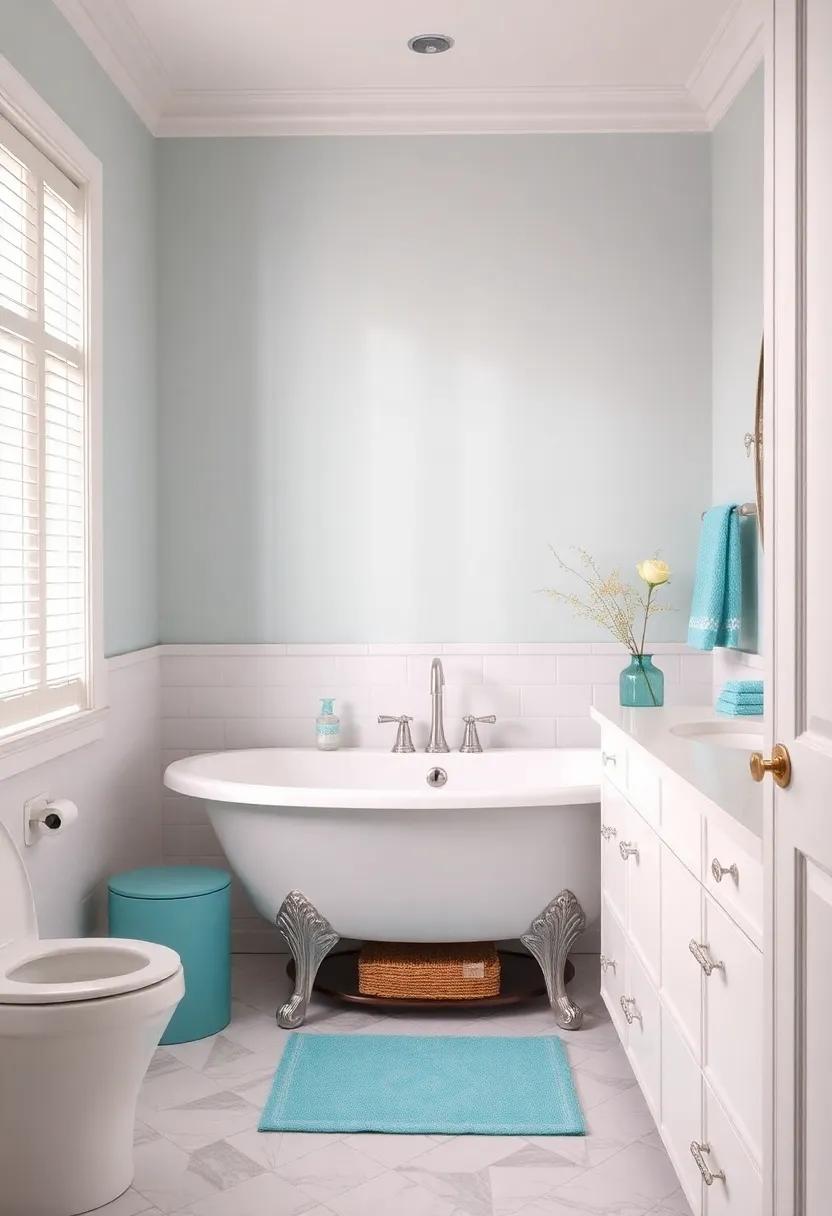 Shimmering Fixtures: Choosing Faucets and⁣ Handles That Pop in Turquoise