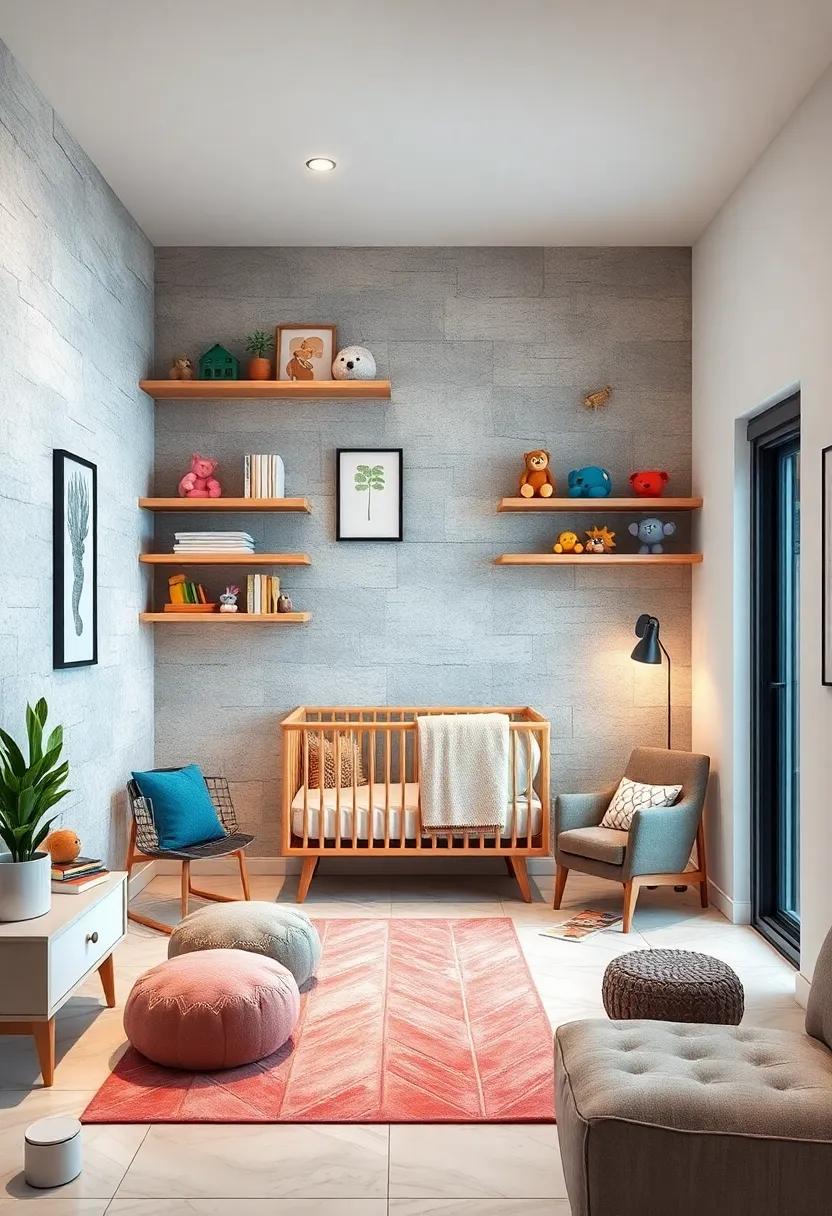 Use Floating ⁣shelves ‍to Showcase Toys and Decor ‌without Cluttering