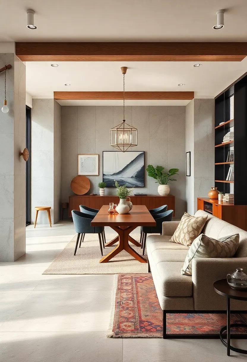 Blending Vintage and Modern: A Timeless Approach to Contemporary ‍Dining Spaces