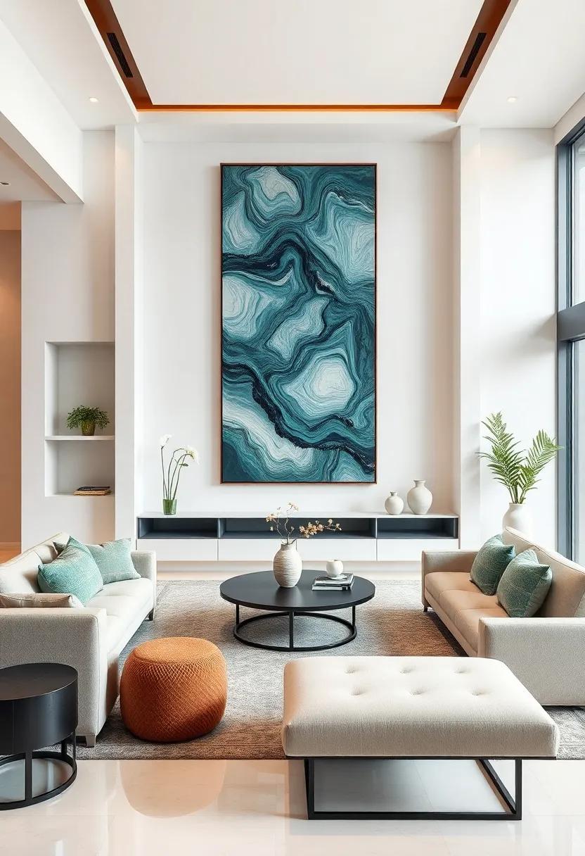 Statement Art‌ Pieces that Speak⁢ Volumes