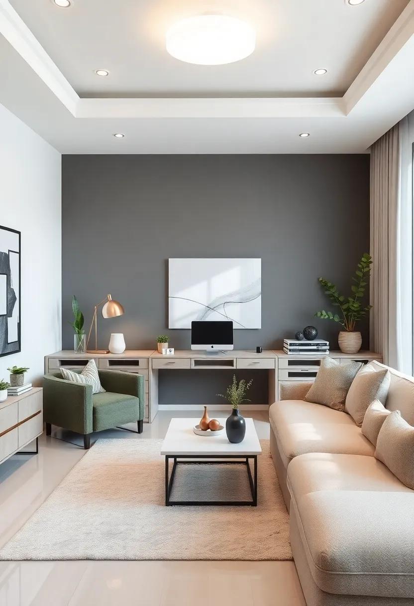 Stylish ​Desk Space for‍ creative Productivity