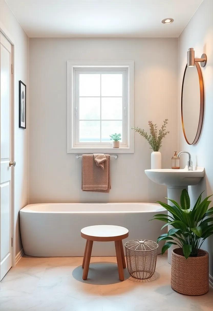 Create ⁣a Cozy Reading Nook:‌ If space allows,⁤ add a ⁢small chair or ‍stool for a quiet relaxation zone within‍ your bathroom