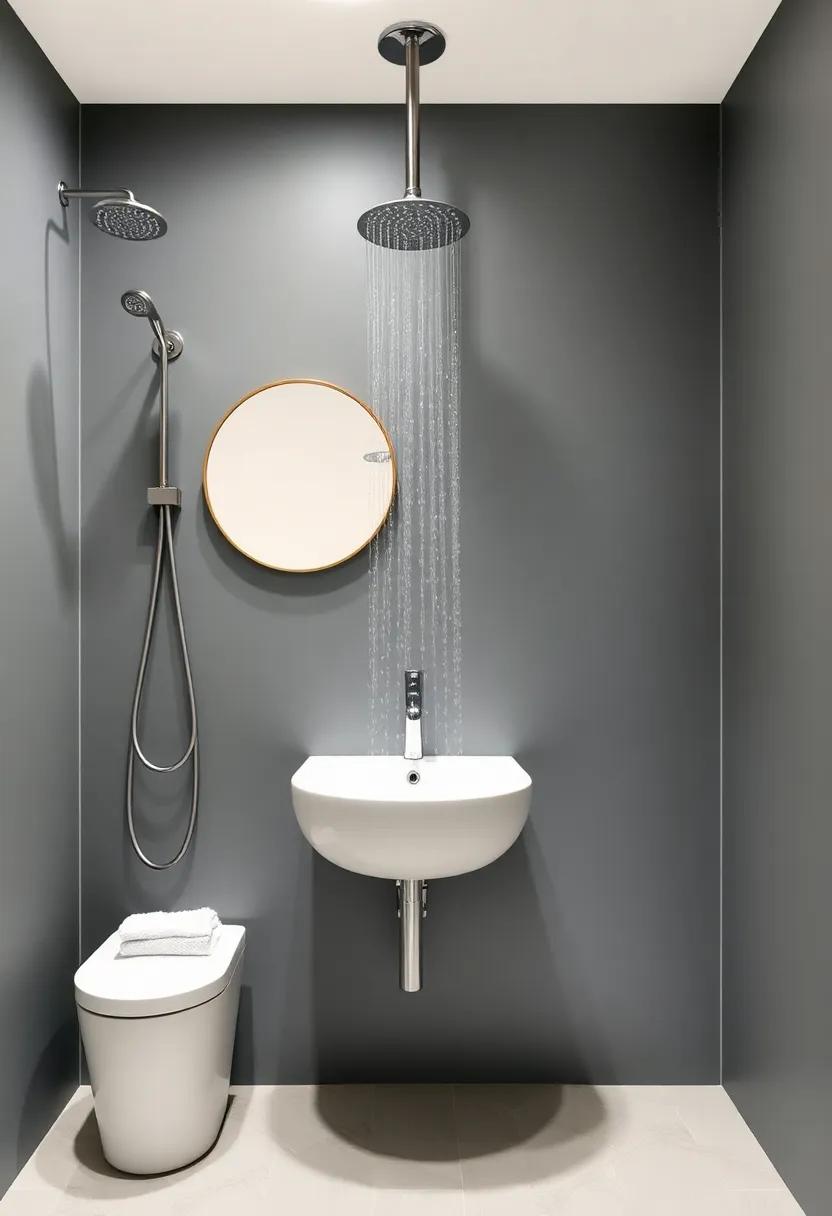 Incorporate ⁤Statement‍ Fixtures: Choose a unique faucet ⁢or showerhead that serves as ‌a design statement while enhancing functionality