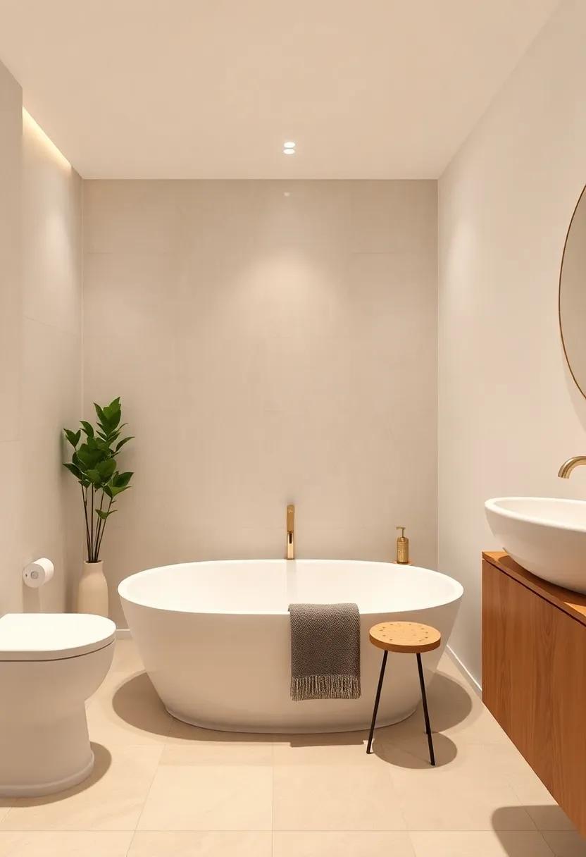 Select a⁤ Compact⁢ Bathtub: Consider⁢ a smaller, modern bathtub design that fits ‍your space without sacrificing style or comfort