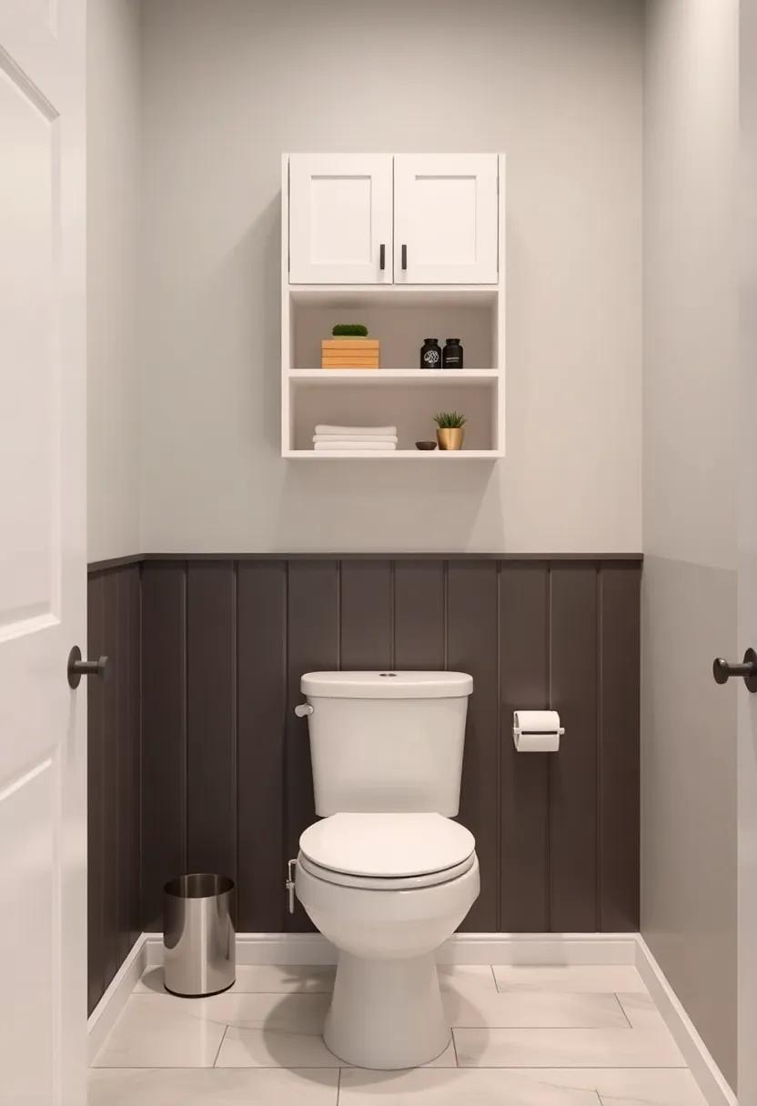 Utilize Over-the-Toilet Storage: Maximize vertical ‍space​ above the toilet⁤ with shelves or ​cabinets‌ for additional storage options
