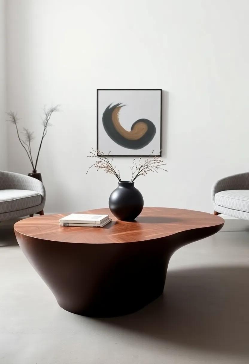 Asymmetrical Artistry: ⁤Embracing ⁤unconventional shapes,this coffee table boasts a ​unique ‍silhouette that sparks conversation and adds an artistic ⁢flair to the ‌room