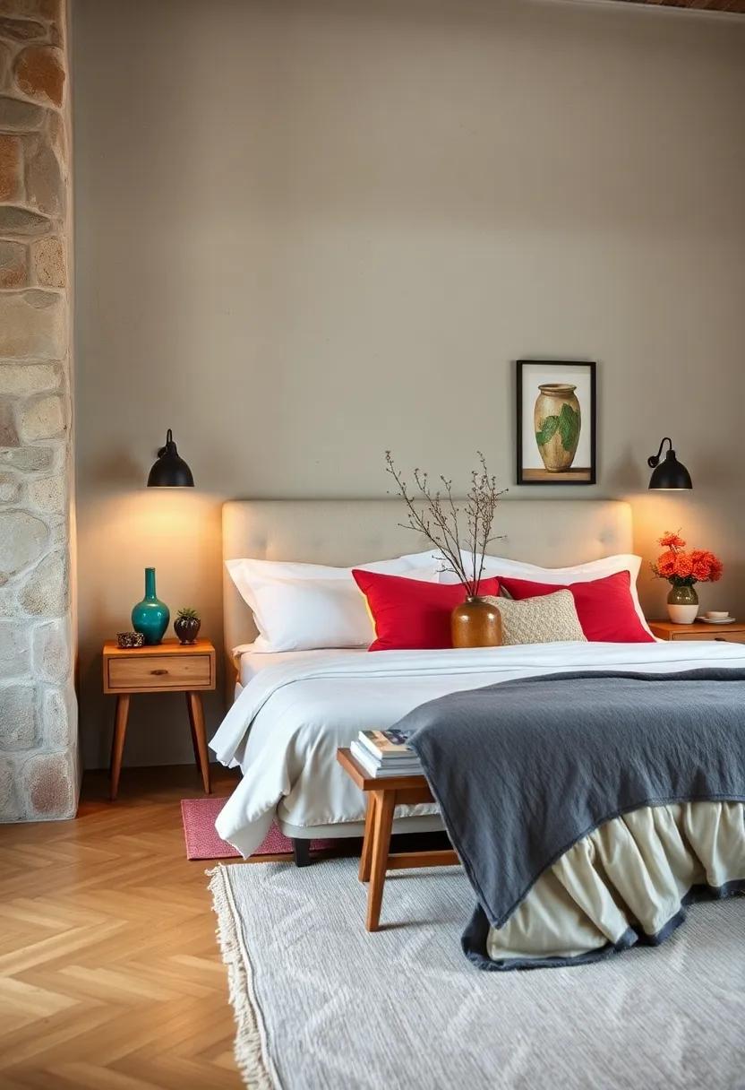 Upcycled⁢ Delight: Transform a vintage wooden ladder into a unique nightstand, marrying creativity with practicality in an unexpected way