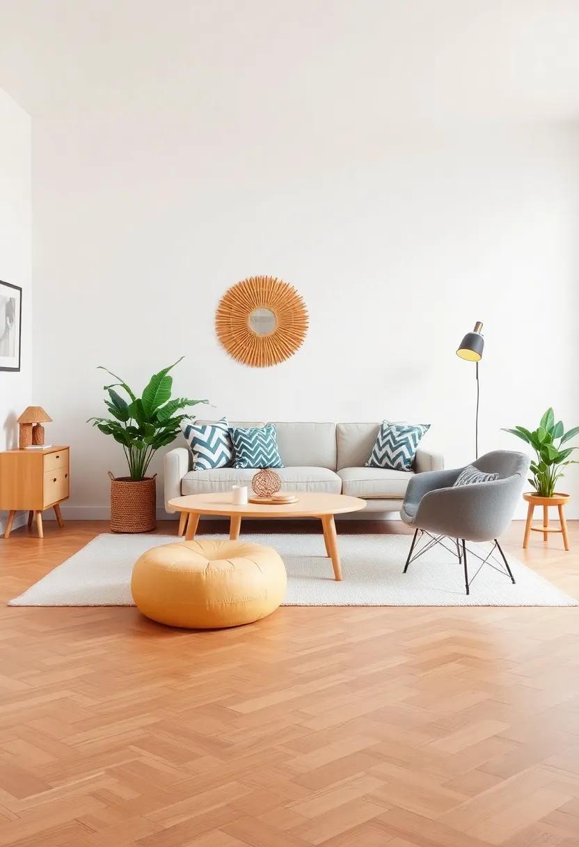 Use color blocking: Select furniture pieces in ​bold, contrasting colors to create⁤ designated zones within an open​ space, enhancing flow ​and functionality