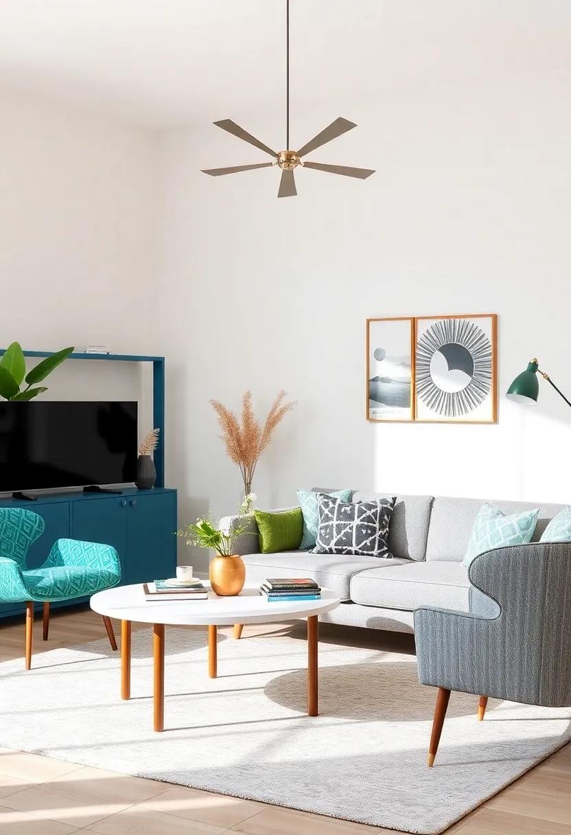 Experiment ​with height:⁢ Add varying table heights, ⁢such as side tables and coffee tables of different levels, to ​create dynamic⁢ visual layers