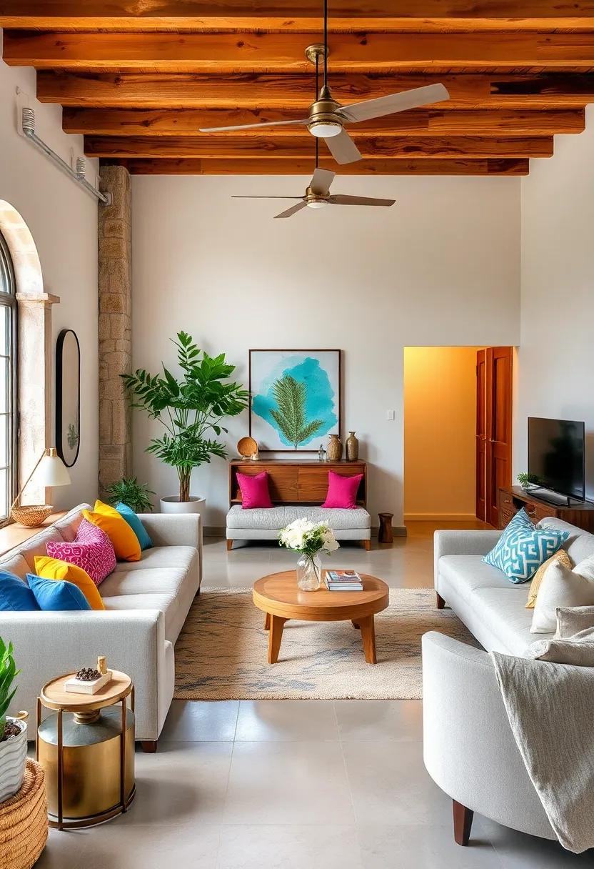 Eclectic Plant ⁣Arrangements: Mix vintage pots with sleek, minimalist planters, ​bringing a touch of nature that marries ‌old and new styles beautifully