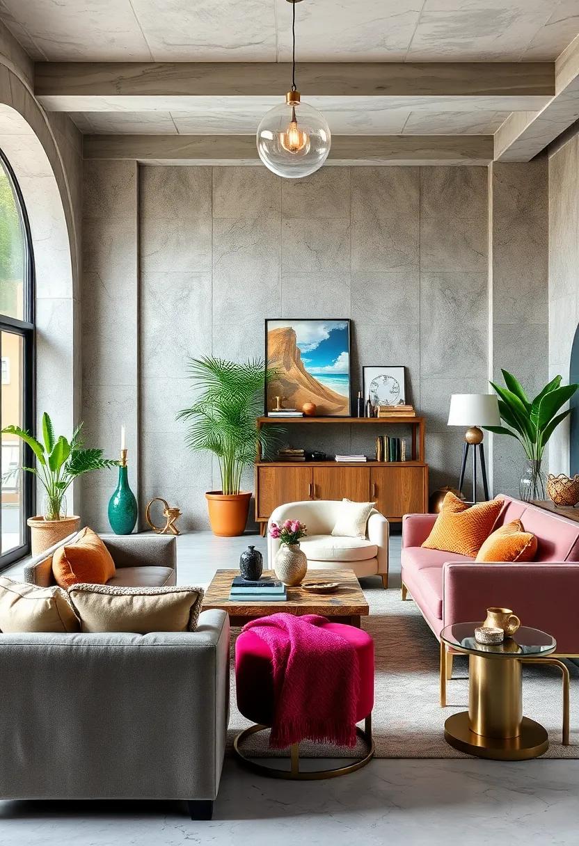 Fusion of ‌Textures: pair plush vintage fabrics with sleek metallic accents to add ‌depth and ⁤interest to your furniture and decor ‍choices