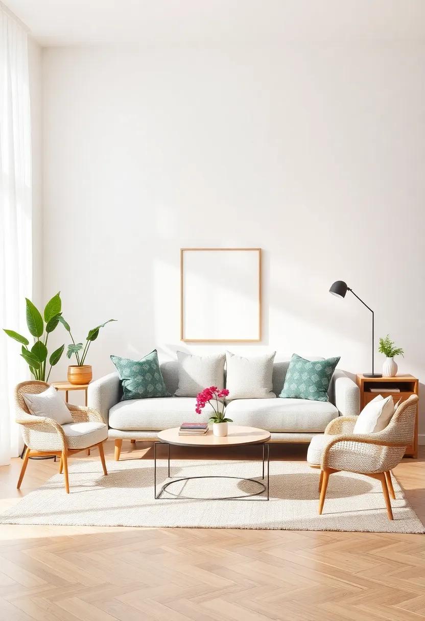 Play with scale ​by ‍combining oversized and petite decor⁤ pieces ‌to create a dynamic visual flow