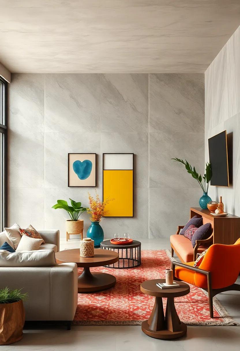 Textural Diversity: enhancing Aesthetics with Various Materials