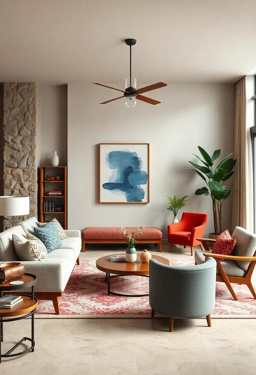 mixing Eras: Harmonizing Mid-Century Modern‍ and art‍ Deco Elements