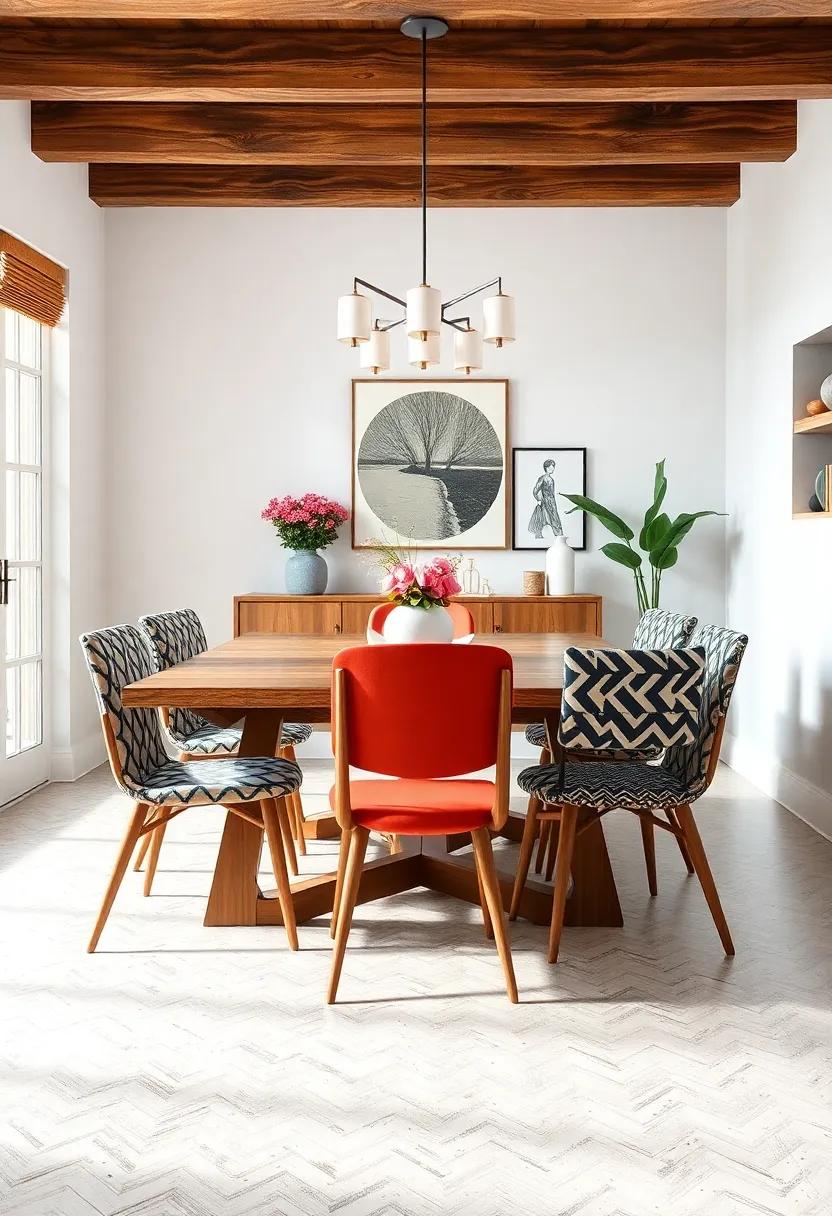 Transforming space with Bold Patterns in Chair Selection