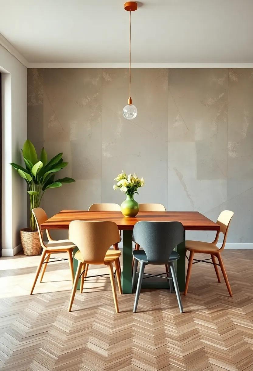Layering Textures for a Cozy and Inviting Dining Atmosphere