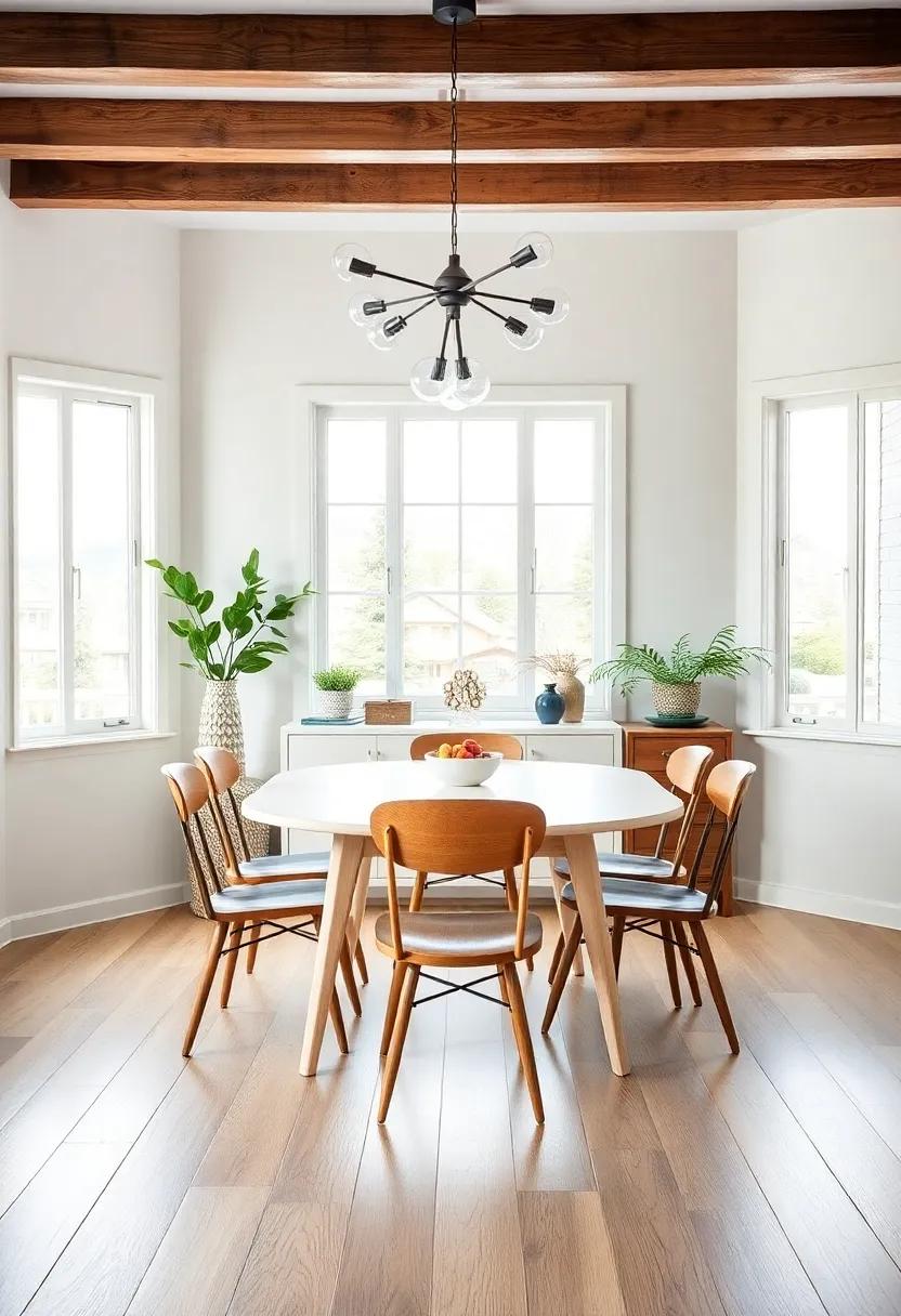 The Role of Lighting in Highlighting an Eclectic Dining Room