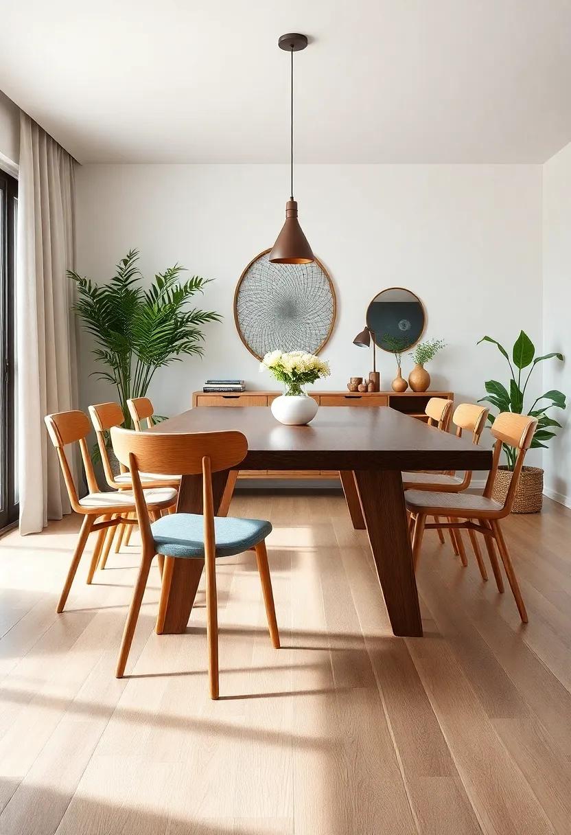 Mixing and Matching Materials for a Unique Dining Experience