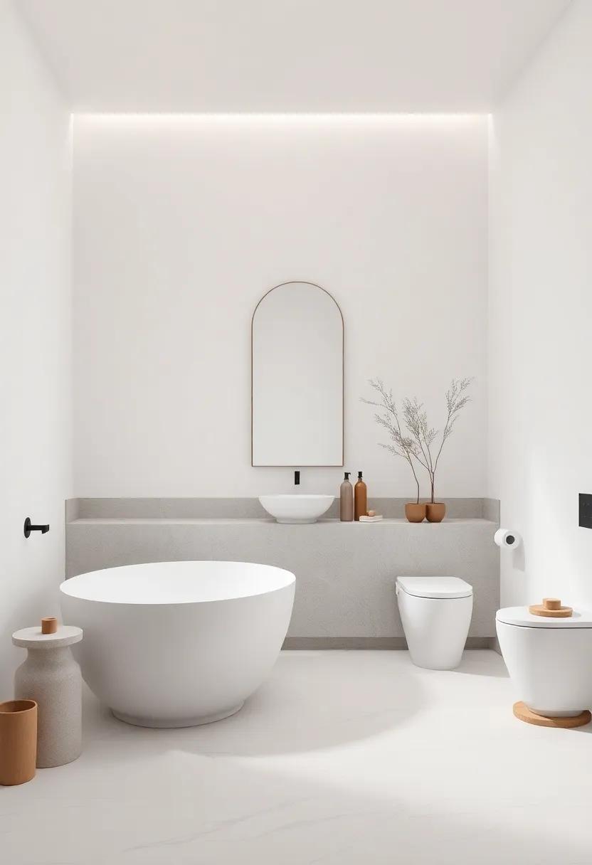 Artistic⁤ Accents: Using⁢ Sculptural Pieces to Add Character and ⁢Interest to​ bathrooms