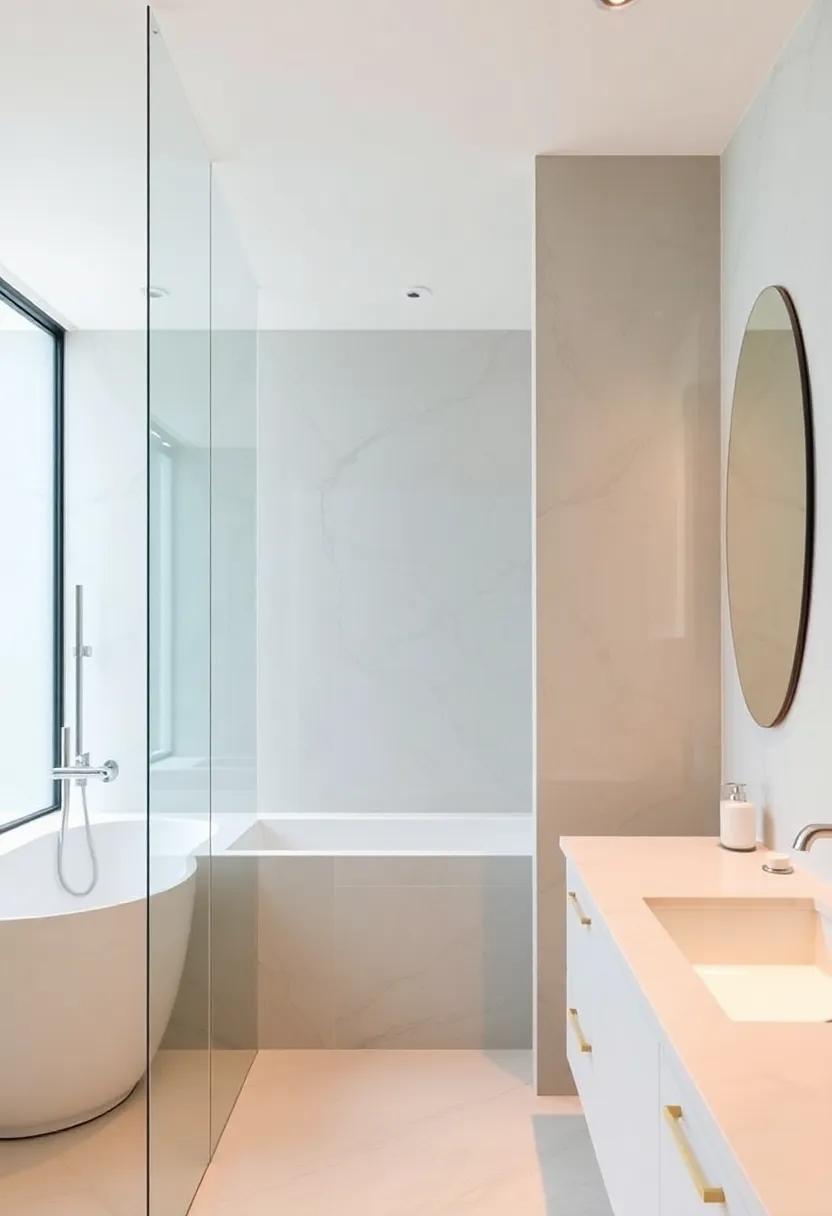 Open⁤ Showers: Creating Spa-Like Experiences with Elegant open Concept Designs