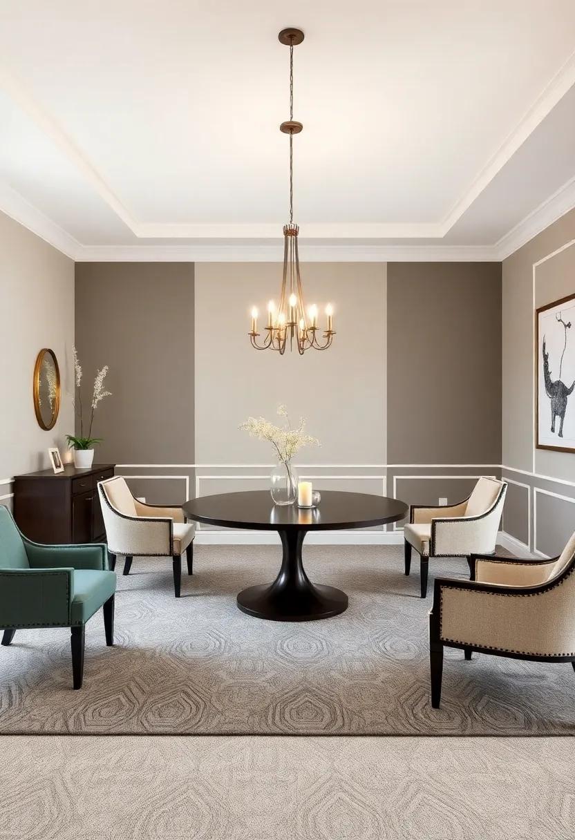 Two-Tone Elegance: Look⁢ for carpets that feature two contrasting tones, providing depth while maintaining a sophisticated aesthetic