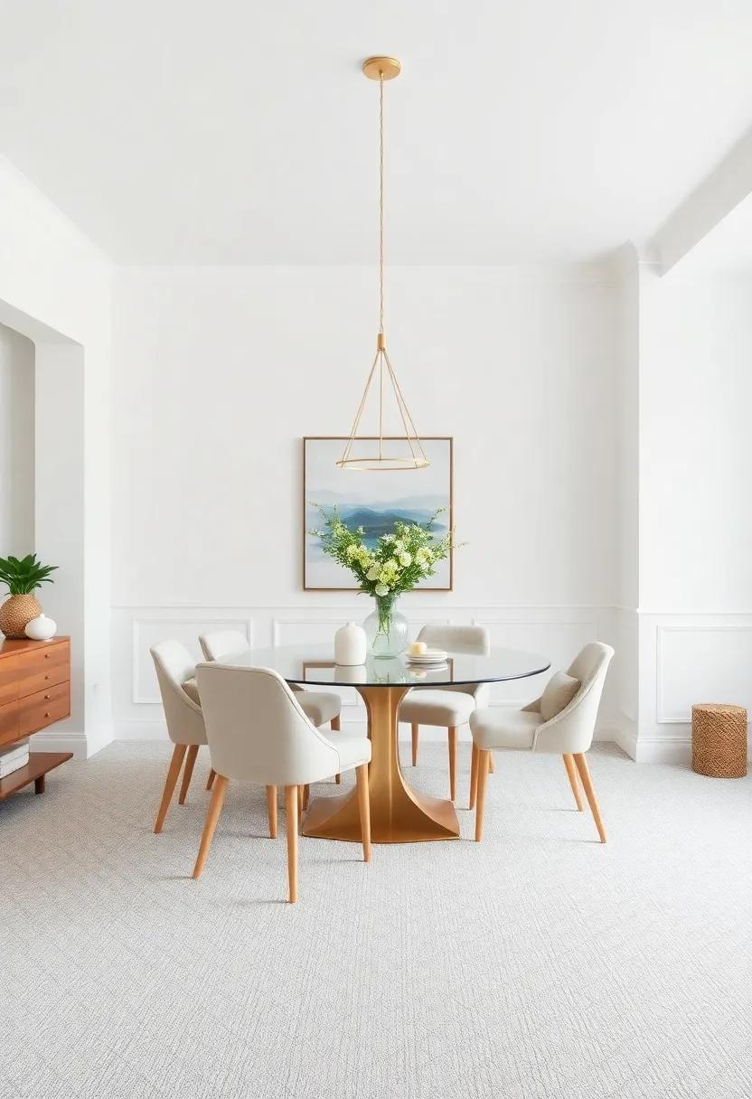 Subtle Patterns: Choose a carpet with delicate, ‌understated patterns to add interest without overpowering the dining room