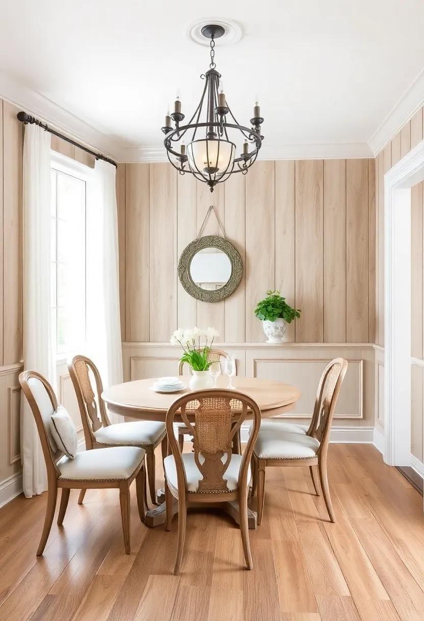 Opt ⁤for Paneled⁢ Walls: Consider adding wooden paneling or⁤ wainscoting that invokes a rustic feel while providing visual interest and character