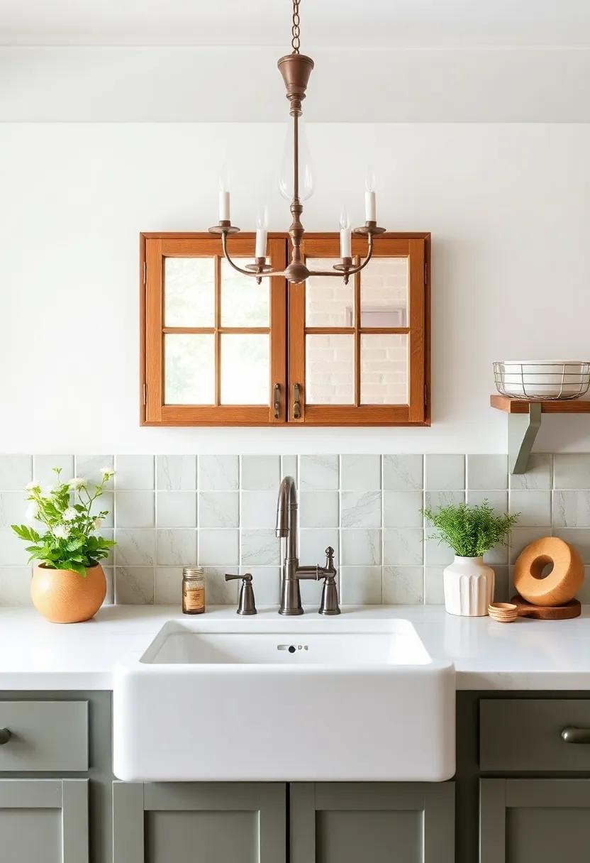Go⁣ for a Farmhouse Sink:⁣ If your dining room connects to a kitchen,⁢ a large ⁢apron-front sink can add a charming and practical touch