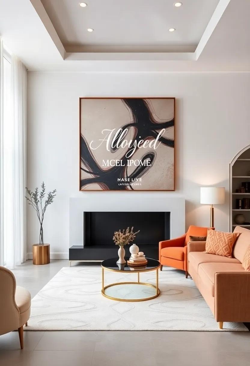 Oversized Artwork: Make a bold⁣ statement with‌ large-scale‍ pieces that command attention and ​embody your artistic taste