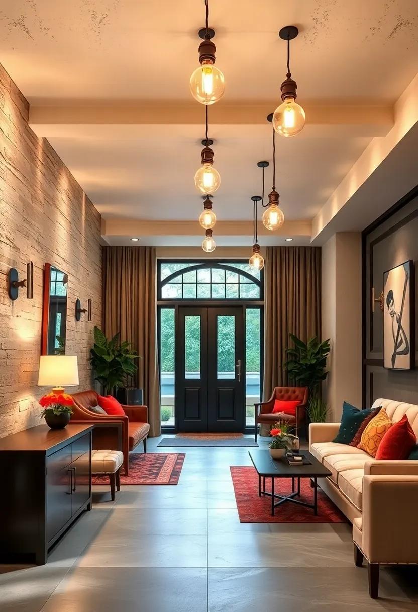 Transforming ⁣An Entryway with ⁣Industrial-Style Lighting Elements