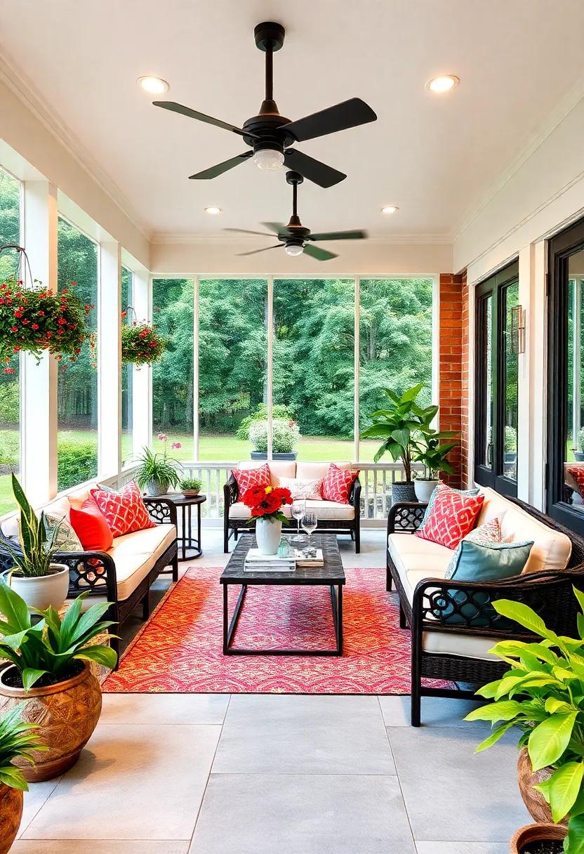 Stylish Storage Solutions: Incorporate ‍benches⁤ with hidden storage to ⁤keep your porch tidy while providing additional seating for your guests