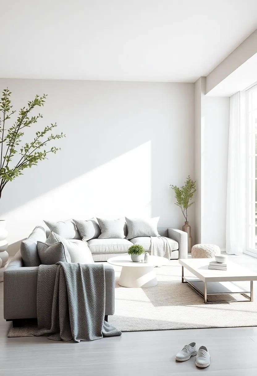 Build a Beautiful Balance: ​Pair ​heavy textures ⁤with lighter ‌materials for a ‍balanced and⁤ inviting ​living room atmosphere