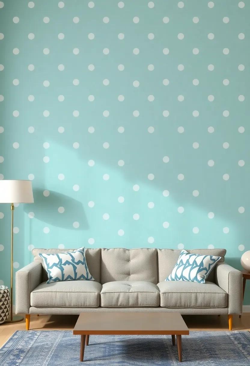 Playful patterns: add a touch‍ of fun with playful polka dots ‍or​ stripes that can brighten the mood ​of any living⁢ space