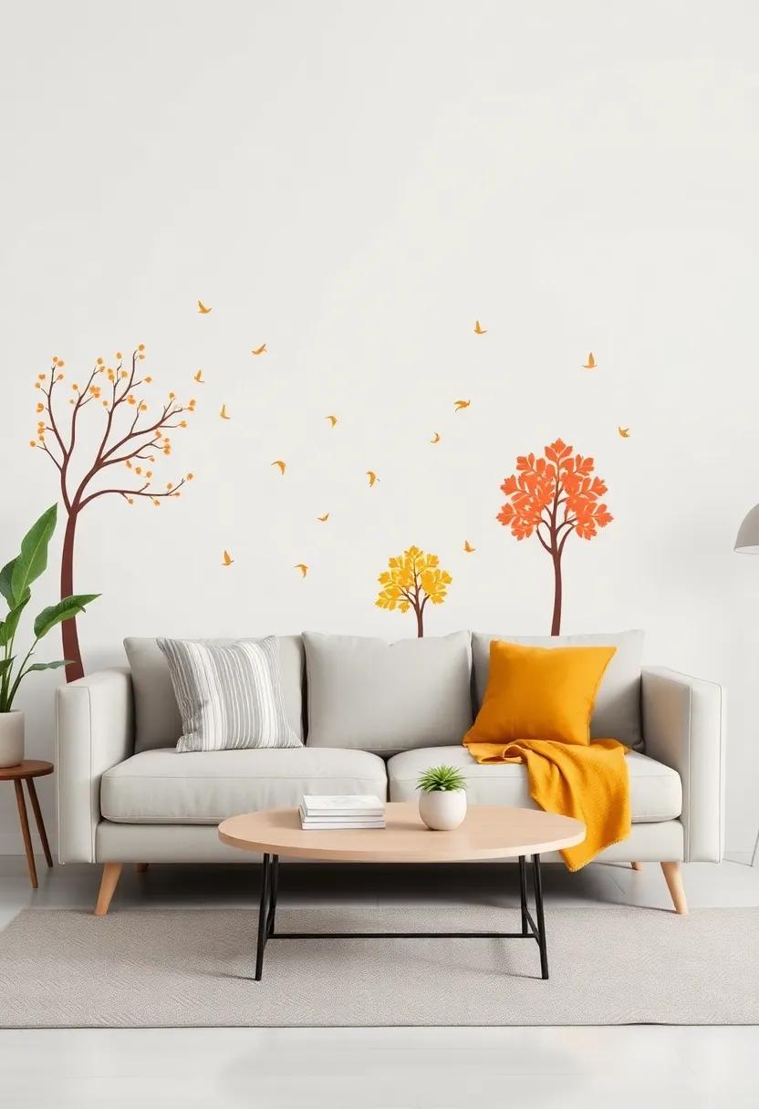 Seasonal Rotations: Opt for decals that reflect the seasons, allowing you to effortlessly switch your décor throughout the year