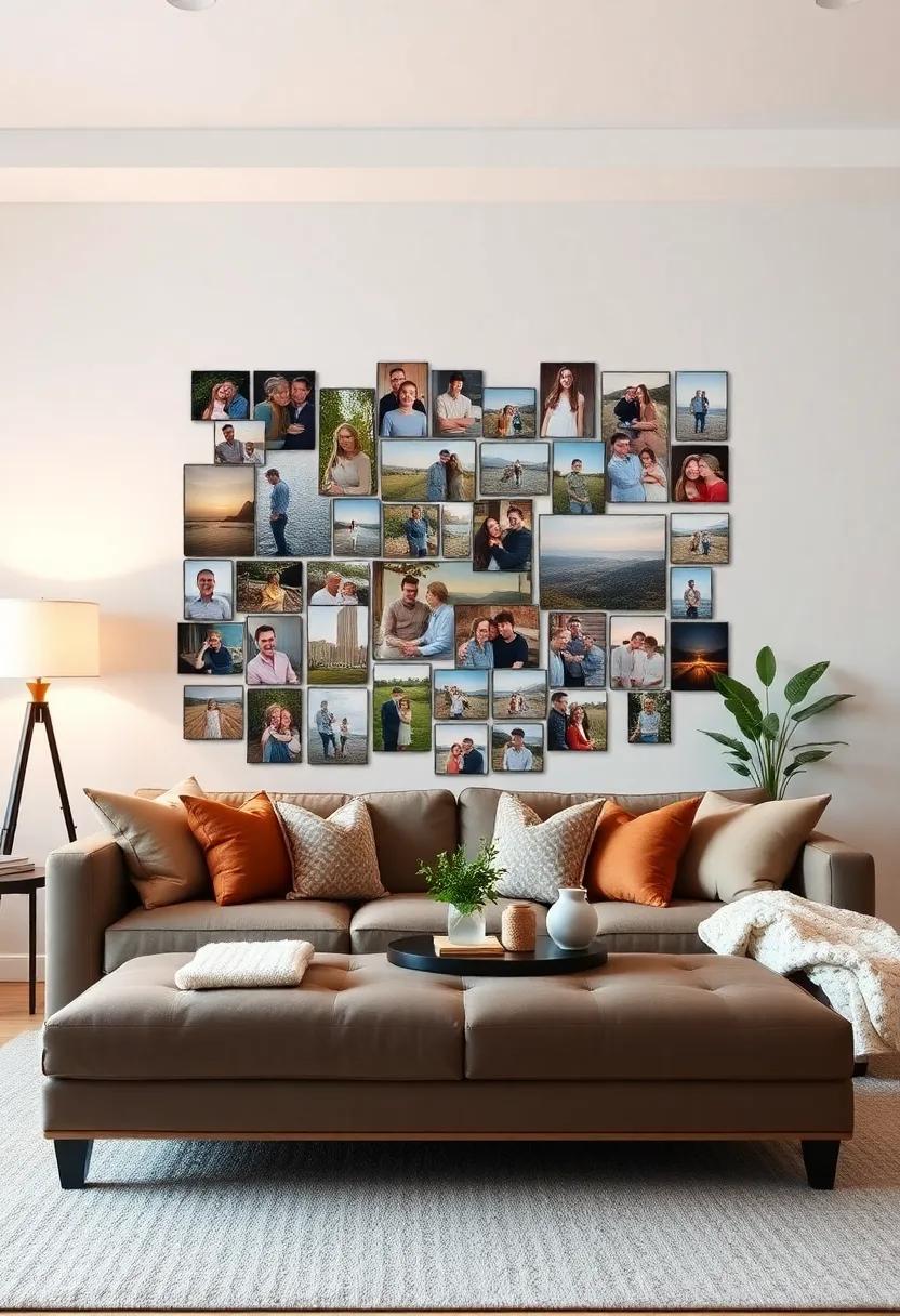 Personal ⁢Photo Collage: Use ​custom decals to turn your favorite memories into a⁣ stunning photo wall that tells your family’s story