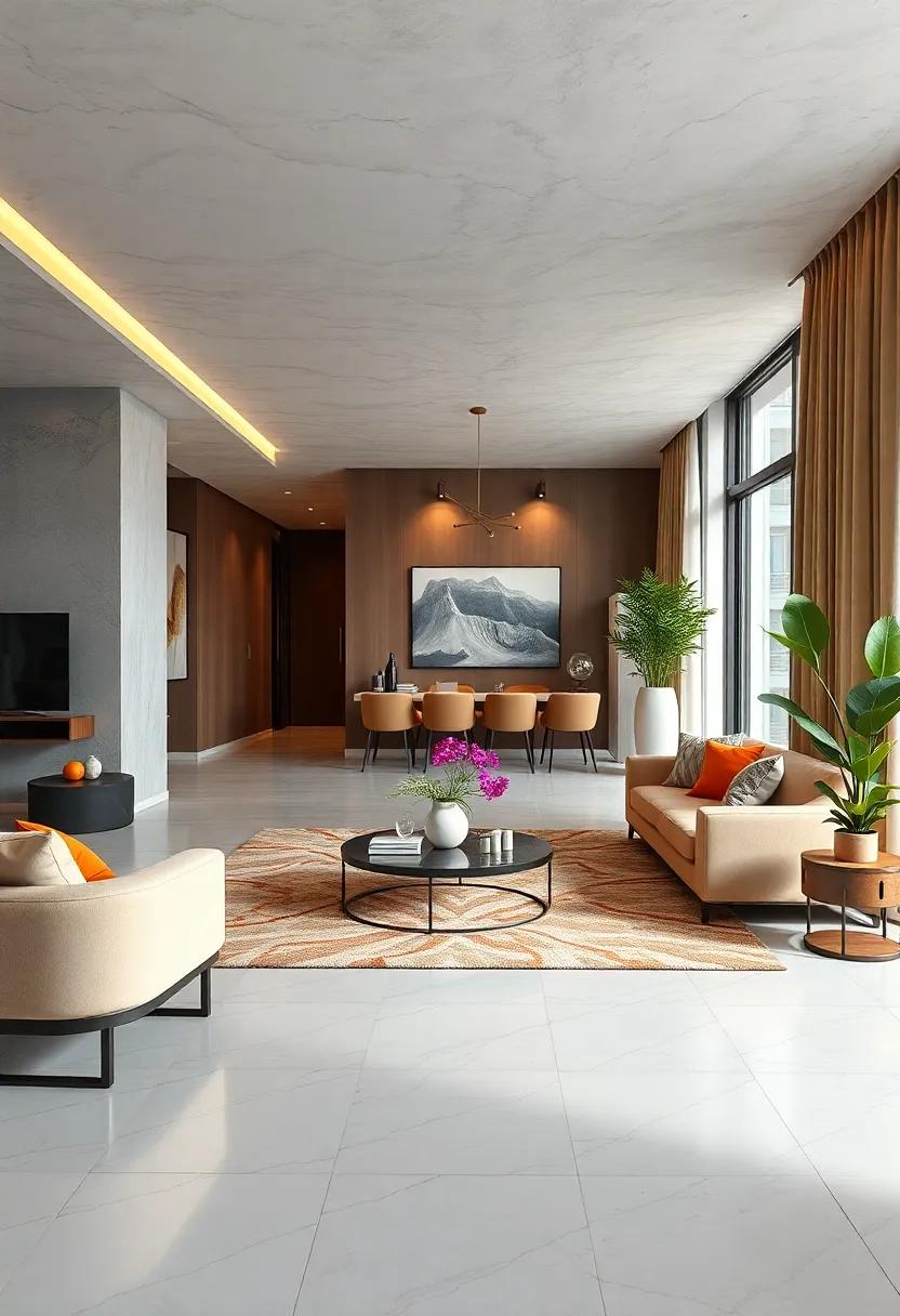 Art Deco Revival: Reintroduce vintage elegance with geometric patterns, luxurious fabrics, and gold accents to create a glamorous and sophisticated‌ environment