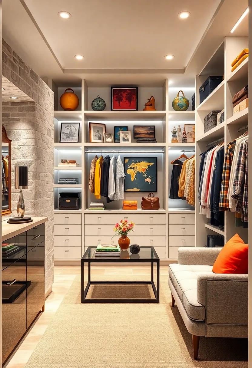 Travel-Inspired Collectibles: Join celebrities in displaying travel memorabilia and souvenirs that transform a standard closet into a personal ⁤gallery of adventures