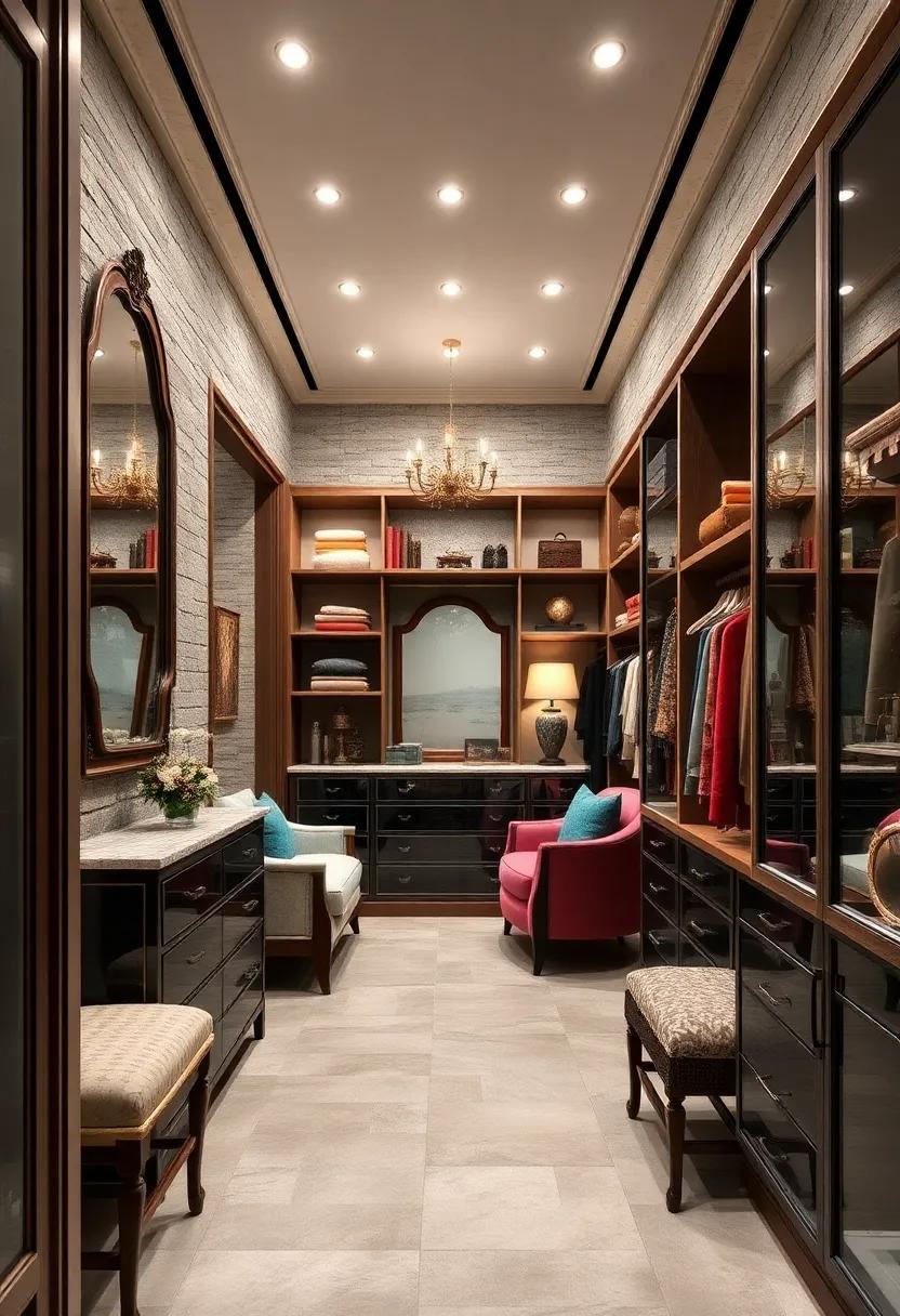 Vintage Charm: uncover the allure of⁢ incorporating vintage pieces into modern closets, giving a nod to ‌sophistication with‌ antique furniture, jewelry ⁢cases, and decorative ‌elements