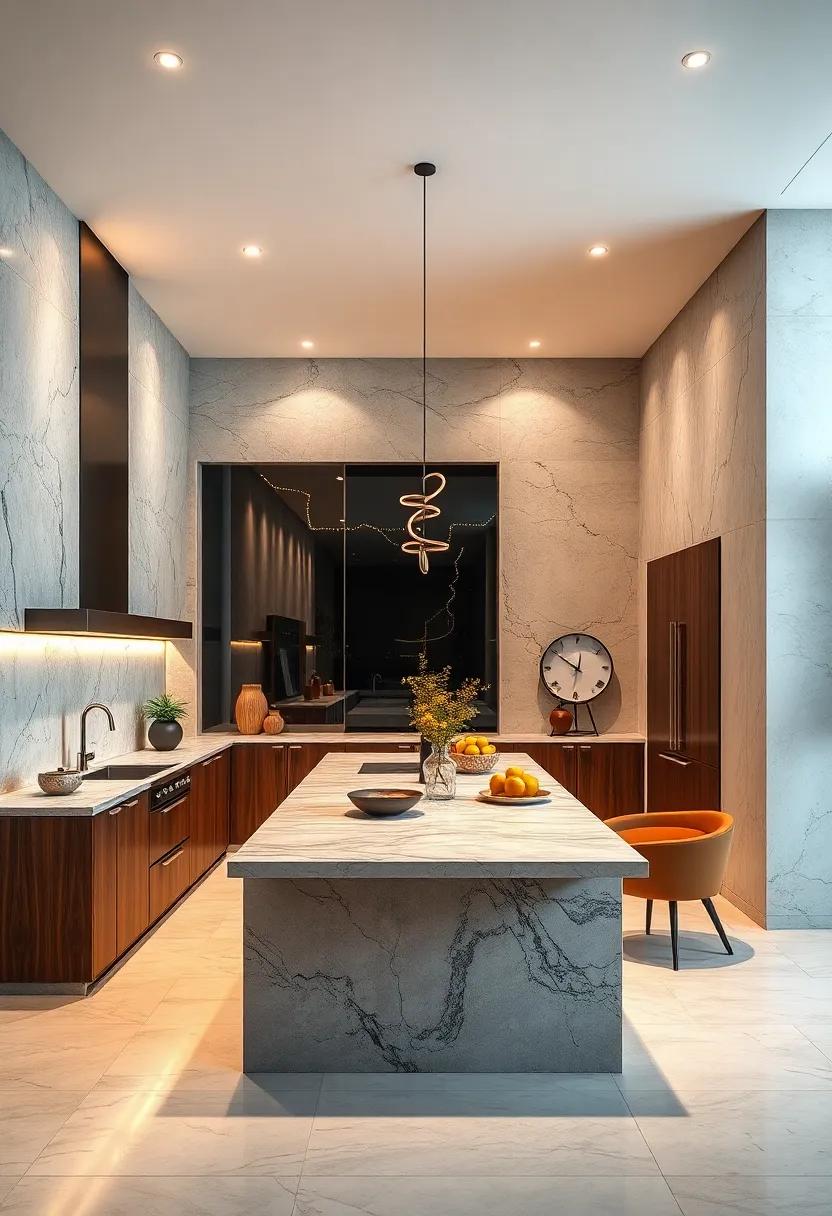Indulgent Finishes: Exploring⁣ the Luxury ⁤of Marble and Granite