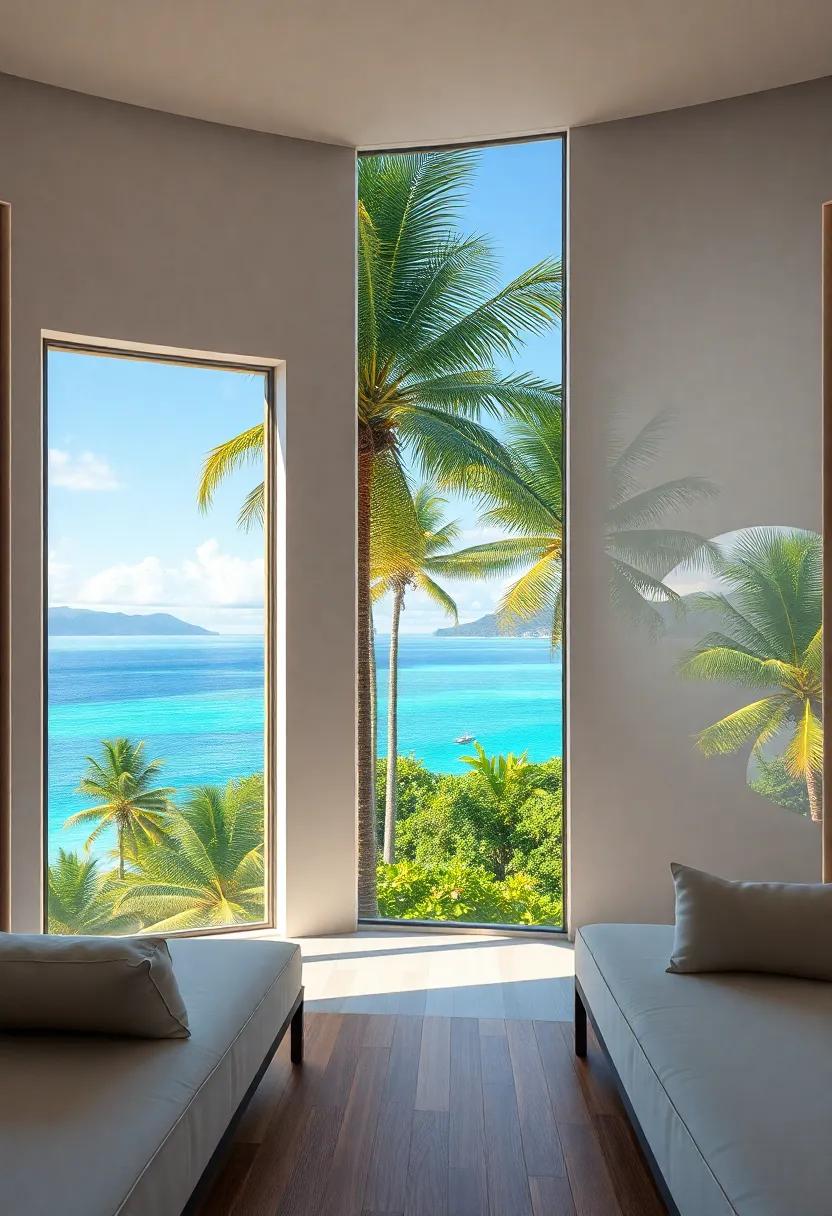 Captivating Views: Framing Tropical Landscapes with ⁤Luxurious ‌Windows