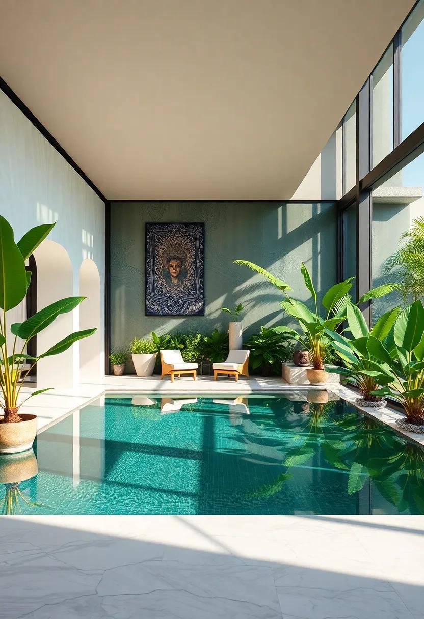 Creating ​Fluid Indoor-Outdoor Spaces in Lavish Tropical ‍Designs