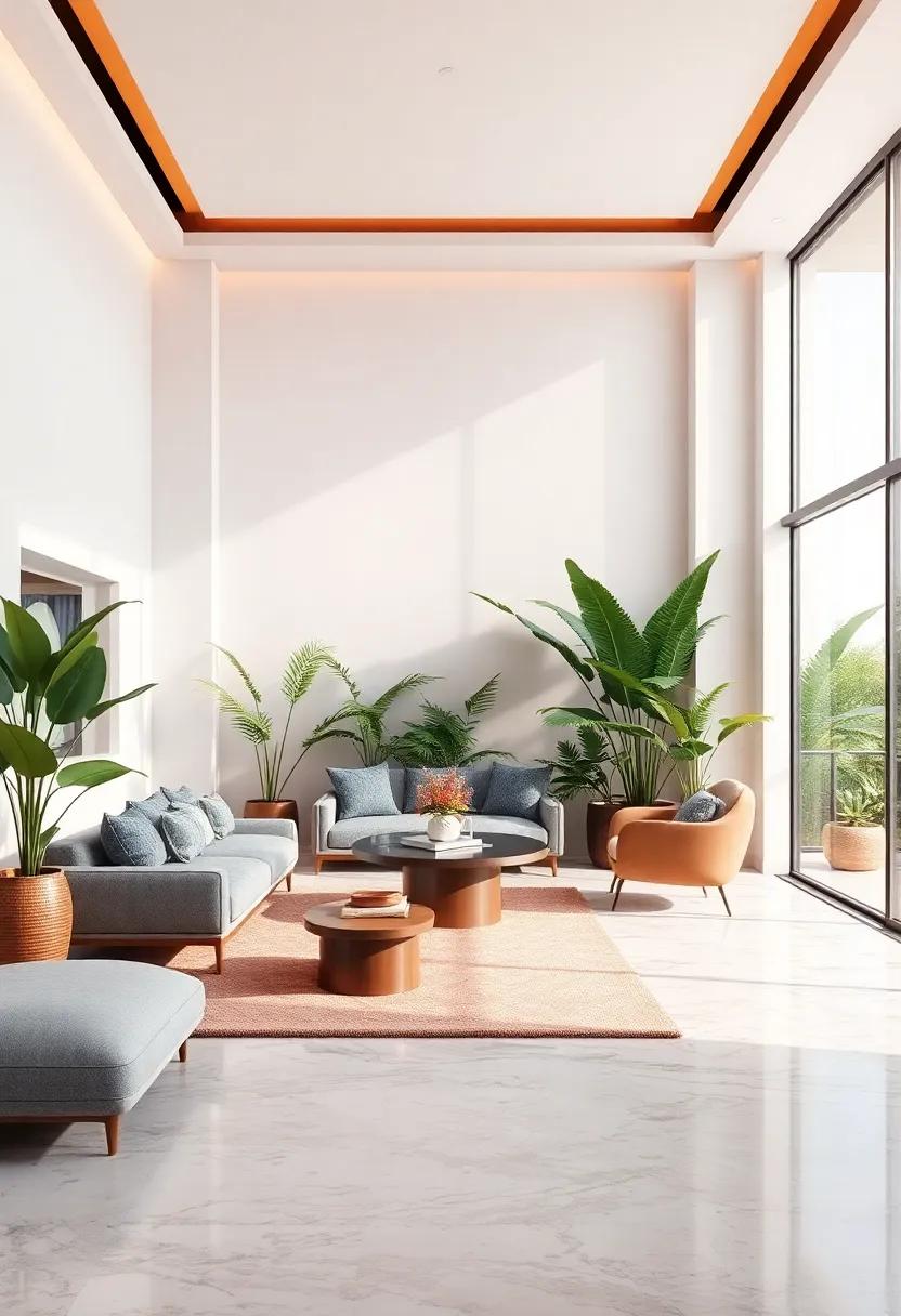 Embracing the Serenity of Tropical Color ⁣Palettes in Luxurious⁣ Interiors