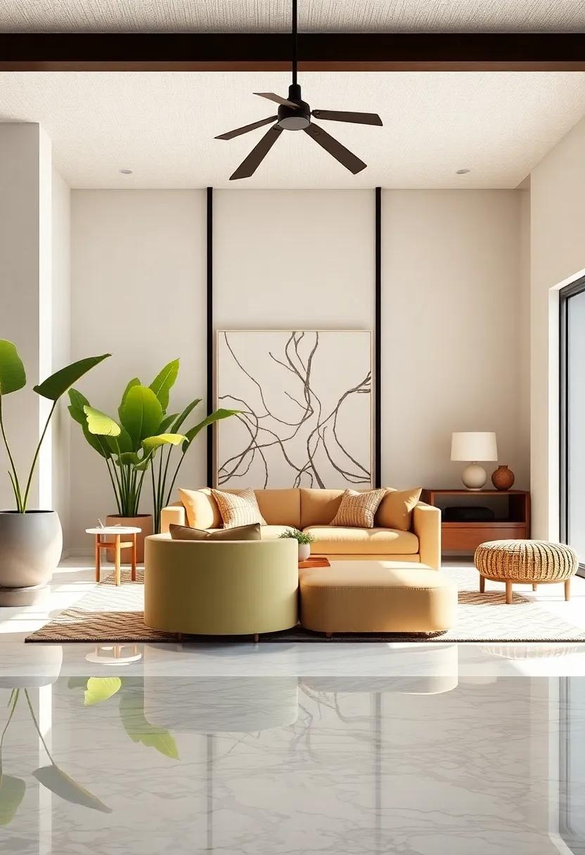 Statement Furniture Choices that ⁢Capture Tropical Elegance