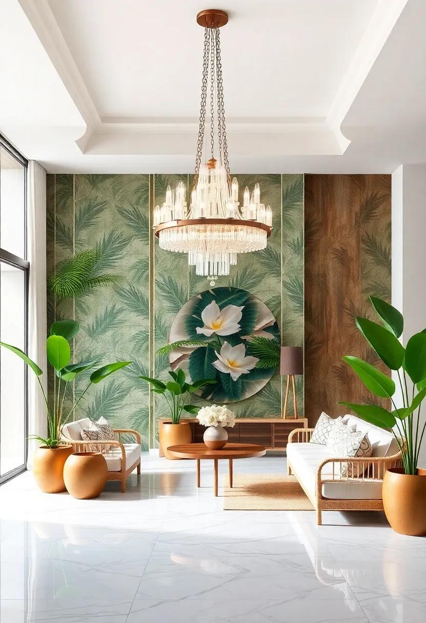 Tropical-Inspired Lighting: ​Chandeliers⁤ and ⁢Fixtures that Dazzle