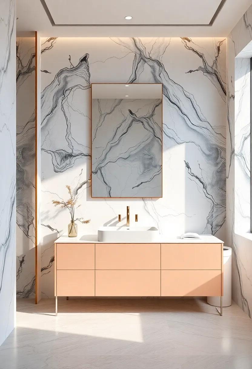 Artistic Wall‌ Treatments That Make Your Vanity⁤ Stand Out