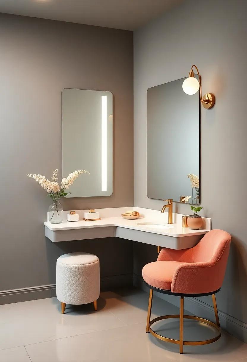 Elegant Color Palettes to Transform ⁣Your Vanity Area Into⁢ a Glamorous Retreat