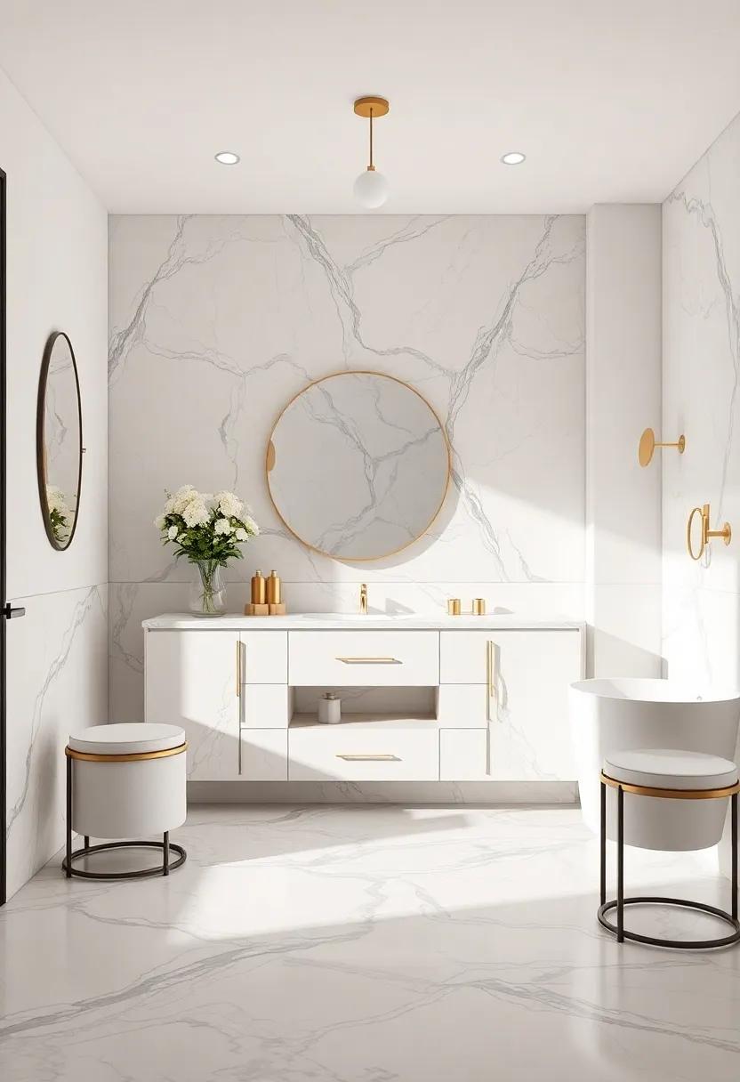 Sophisticated Flooring Ideas ⁤to Ground ‌Your Glamorous Vanity ⁢Area
