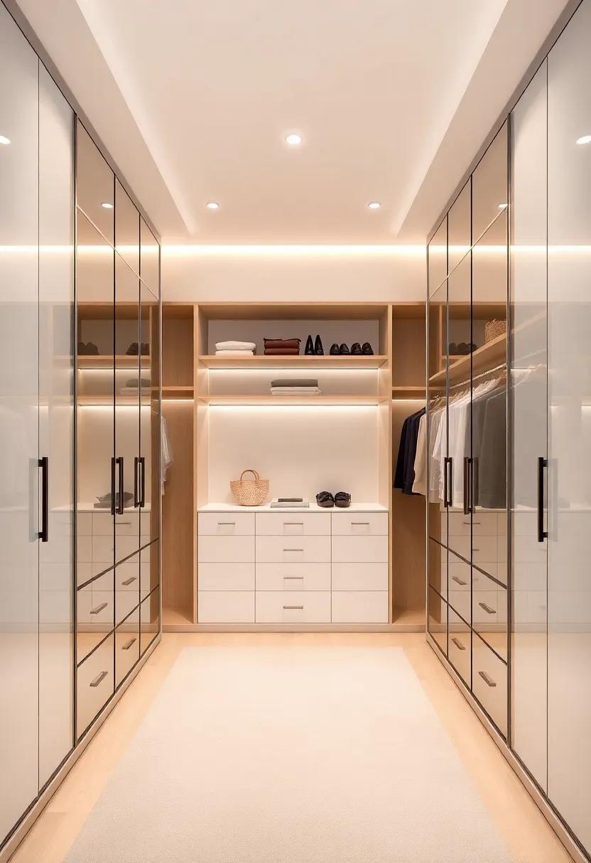 Opening Up with ⁣Glass: Glass-panelled cabinets ‌and⁤ sliding‌ doors add ⁤a touch ⁤of modern flair while allowing easy visibility‍ of your​ wardrobe