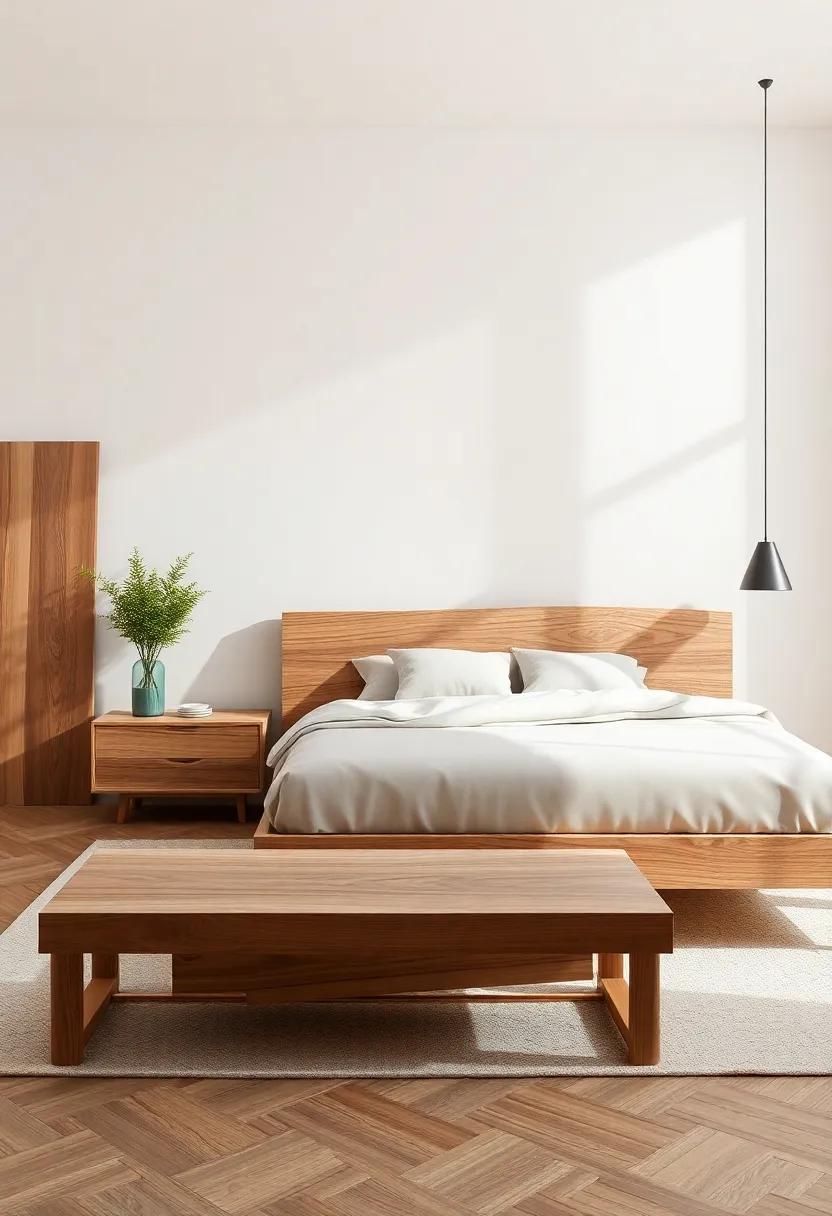 Statement⁣ Pieces: Transforming‌ Your Bedroom with Unique ⁣Wood Items